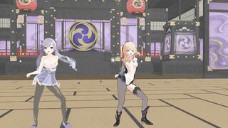 Genshin Impact - Twice - The Feels [MMD-R18]