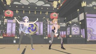 Genshin Impact - Twice - The Feels [MMD-R18]