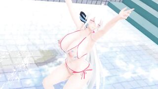 mmd r18 Haku's healthy Lamb 3d hentai nsfw ntr