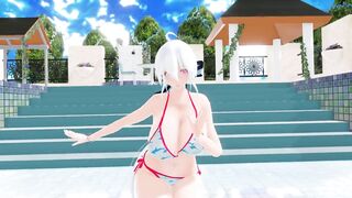 mmd r18 Haku's healthy Lamb 3d hentai nsfw ntr