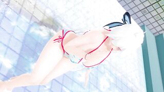 mmd r18 Haku's healthy Lamb 3d hentai nsfw ntr