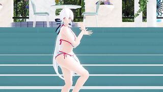 mmd r18 Haku's healthy Lamb 3d hentai nsfw ntr