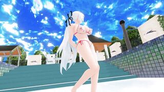 mmd r18 Haku's healthy Lamb 3d hentai nsfw ntr