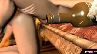 Witcher Futanari Triss Merigold Redhead Duckgirl fucking Ciri