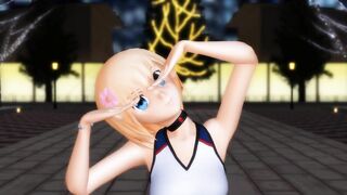 【MMD】Drop pop candy [Nopan]【R-18】