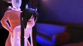 【SEX-MMD】Sex Azusa 3rd round【R-18】