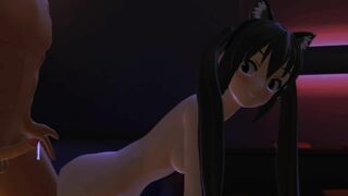 【SEX-MMD】Sex Azusa 3rd round【R-18】