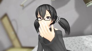 【SEX-MMD】HANDJOB FROM stepsister【No sound】【R-18】