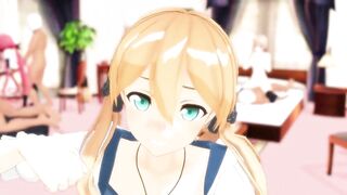 【SEX-MMD】Kancolle Sex Party!【R-18】