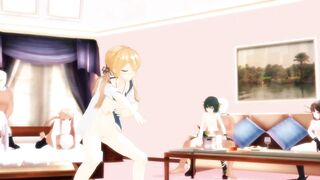 【SEX-MMD】Kancolle Sex Party!【R-18】