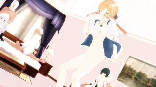 【SEX-MMD】Kancolle Sex Party!【R-18】