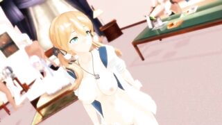 【SEX-MMD】Kancolle Sex Party!【R-18】