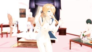 【SEX-MMD】Kancolle Sex Party!【R-18】