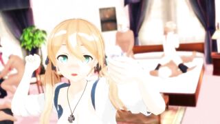 【SEX-MMD】Kancolle Sex Party!【R-18】
