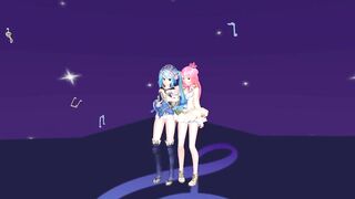 【MMD】Lonely tropical fish [Tda-style Miku Luka]【R-18】