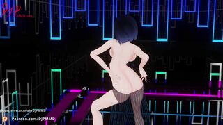 Genshin Yelan No Panties MAGO Blender MMD MD Dress 1500
