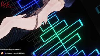Genshin Yelan No Panties MAGO Blender MMD MD Dress 1500