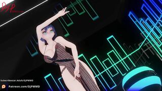Genshin Yelan No Panties MAGO Blender MMD MD Dress 1500