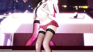 [MMD] Black Pink Lisa - Swalla Tifa Lockhart Sexy Kpop Dance FF7 Final Fantasy