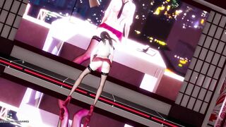 [MMD] Black Pink Lisa - Swalla Tifa Lockhart Naked Kpop Dance FF7 Final Fantasy