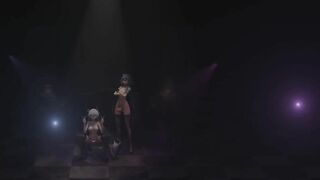 0452 - 【R18-MMD】shantianxiaozhi - Honkai Impact 3rd 崩坏三 Queen HoV vs Futa HoS