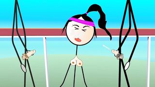 Happy Ending for All - Dancing and Fucking in Public with 80's Songs. Cartoon - Ferdowa Class