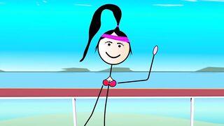 Happy Ending for All - Dancing and Fucking in Public with 80's Songs. Cartoon - Ferdowa Class