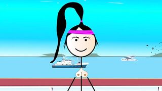 Happy Ending for All - Dancing and Fucking in Public with 80's Songs. Cartoon - Ferdowa Class