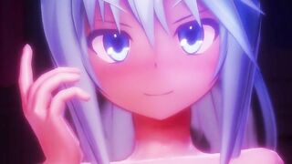 0449 -【R-18 MMD】Konosuba - Aqua and the kotatsu table こたつでぬくぬく