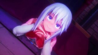 0449 -【R-18 MMD】Konosuba - Aqua and the kotatsu table こたつでぬくぬく