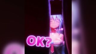 0449 -【R-18 MMD】Konosuba - Aqua and the kotatsu table こたつでぬくぬく