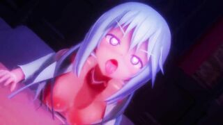 0449 -【R-18 MMD】Konosuba - Aqua and the kotatsu table こたつでぬくぬく
