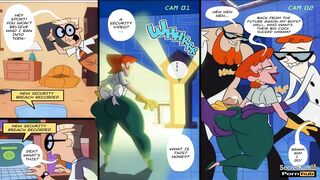 Mom's Laboratory - Dexter's Dp threesome with his Stepmom Parody - Husband Caught wife Cheating