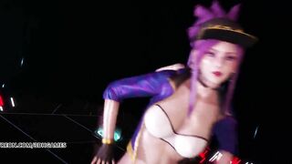 [MMD] K/DA - PopStars Hot Striptease Ahri Akali Kaisa Evelynn 4K 60FPS