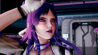 [MMD] Dreamcatcher - SCREAM Striptease Ahri Akali Kaisa Evelynn Seraphine KDA League of Legend