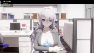 (reupload) 0420 -【R18-MMD】AKT - Honkai Impact 3rd 崩坏三 working with BIg Bronya