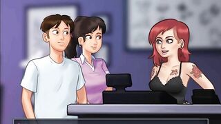 Summertime Saga: Girl Is Making A Tattoo On Her Ass-Ep128