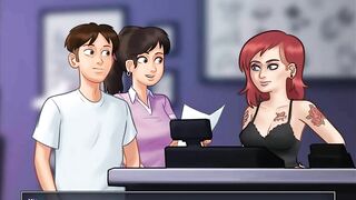 Summertime Saga: Girl Is Making A Tattoo On Her Ass-Ep128