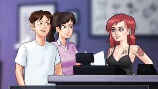 Summertime Saga: Girl Is Making A Tattoo On Her Ass-Ep128