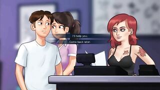 Summertime Saga: Girl Is Making A Tattoo On Her Ass-Ep128