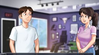 Summertime Saga: Girl Is Making A Tattoo On Her Ass-Ep128