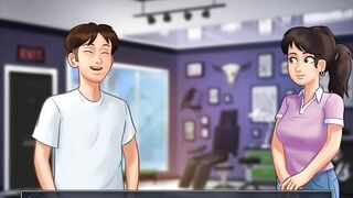 Summertime Saga: Girl Is Making A Tattoo On Her Ass-Ep128
