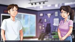 Summertime Saga: Girl Is Making A Tattoo On Her Ass-Ep128
