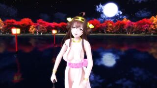 【MMD】Kongo Waraku Beniichiha【1080p 60fps】【R-18】