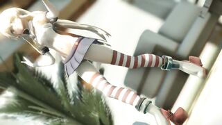 【MMD】Shimakaze - UsoNui【R-18】