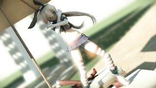 【MMD】Shimakaze - UsoNui【R-18】
