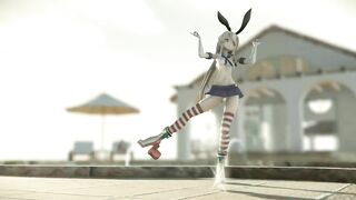 【MMD】Shimakaze - UsoNui【R-18】
