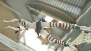 【MMD】Shimakaze - UsoNui【R-18】