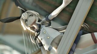 【MMD】Shimakaze - UsoNui【R-18】