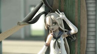 【MMD】Shimakaze - UsoNui【R-18】